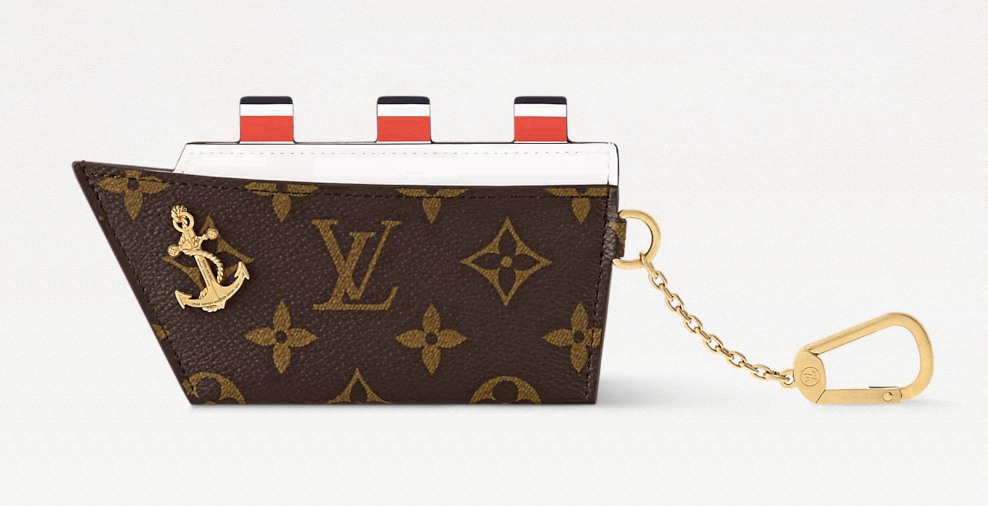 Louise Vuitton Cruise Card Holder